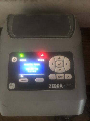 Zebra ZD620t 300 DPI Printer Ethernet Network, USB, Bluetooth ZD62043-T01F00EZ - Picture 3 of 8
