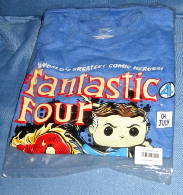 FANTASTIC FOUR 4 - Funko POP! T-Shirt - BRAND NEW - Never worn - Size SMALL Tees