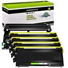 4 TN350 Toner  1 DR350 Drum fit for Brother Intellifax 2810 2825 MFC-7220 7225N