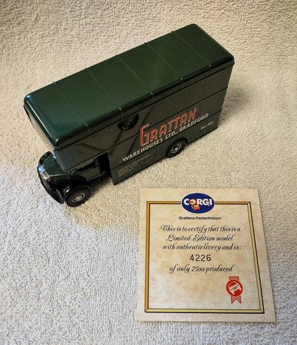 Corgi Classics Bedford Pantechnicon Grattan 1:50 Diecast - 第 2/13 張圖片