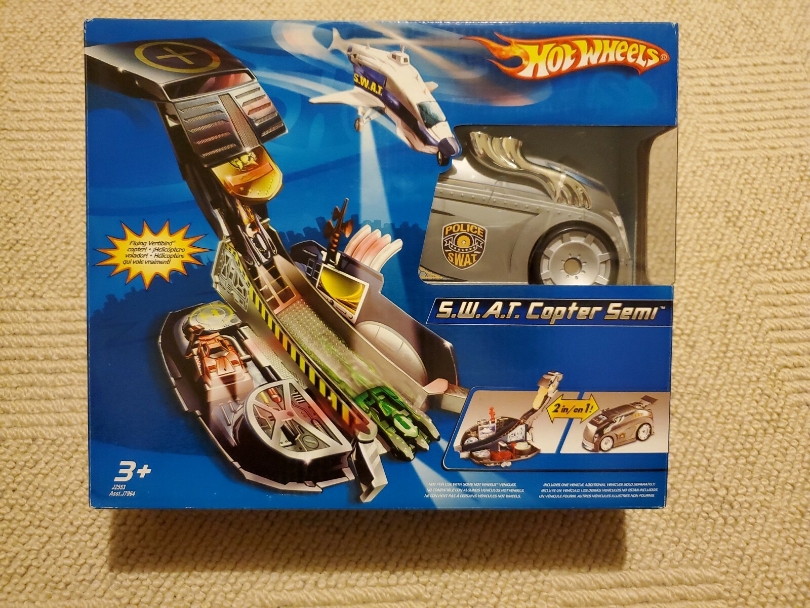 hot wheels super swat copter