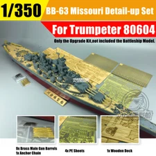 1/350 U.S. Battleship BB-63 Missouri Detail-up Upgrade Set for Hobby Boss 80604