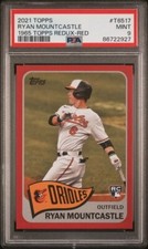 PSA 9 mint RC 2021 TOPPS 1965 TOPPS REDUX T6517 RYAN MOUNTCASTLE RED 53/70 made