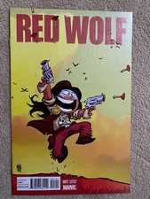 Marvel RED WOLF #1 (2016) Rare SKOTTIE YOUNG Variant 