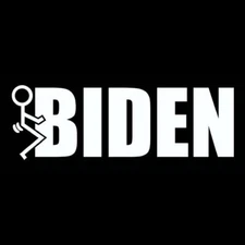 Vinyl Decal for Window - Biden (Various Colors/ Sizes)