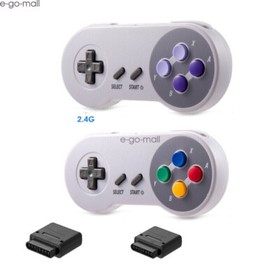 2 PACK SNES Gamepad Receiver for Super Nintendo Entertainment System SFC SNES