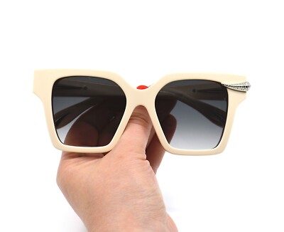ROBERTO CAVALLI SRC002S IVORY GREY GRADIENT AUTHENTIC 