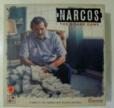 CMON - NARCOS - The Criminal Enterprises narcotics Board Game (UNPUNCHED)