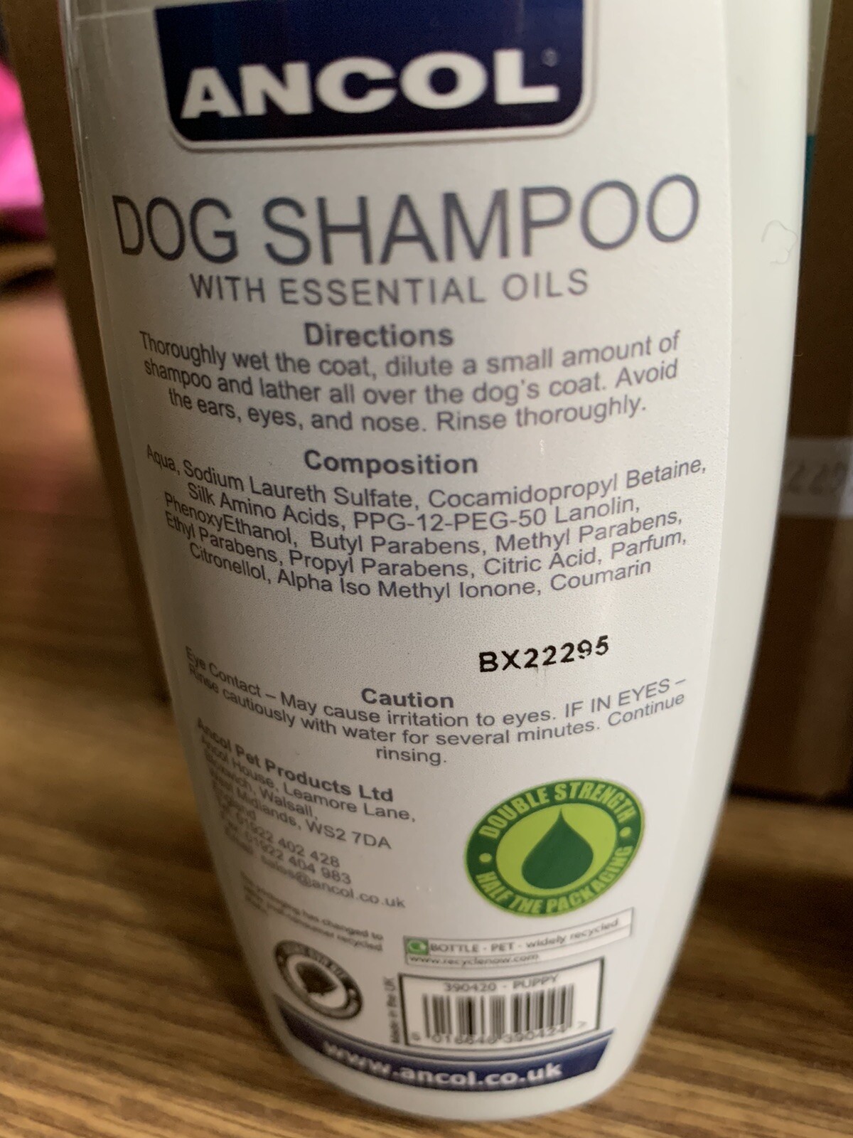 Ancol Fragrance Dog Shampoo, Conditioner,Assorted Fragrances,200mls X1