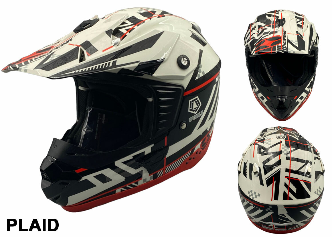 CASQUE NO FEAR OPTIMAL 2 / EVO VINTAGE COLLECTOR HELMET MX SX