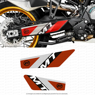 Zeta Graphics Adesivi Forcellone CFMOTO 800MT Vinyl Multicolore   1 9