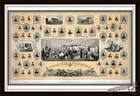 Wall Art - Civil War 1863 War Libby Prisoners Lithograph 13x19  inches