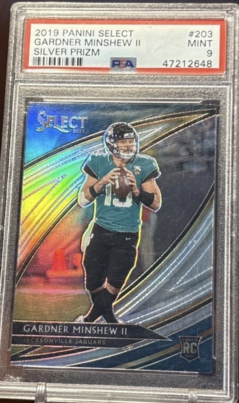 2019 Panini Select - Field Level Gardner Minshew II #203 Silver Prizm (RC)