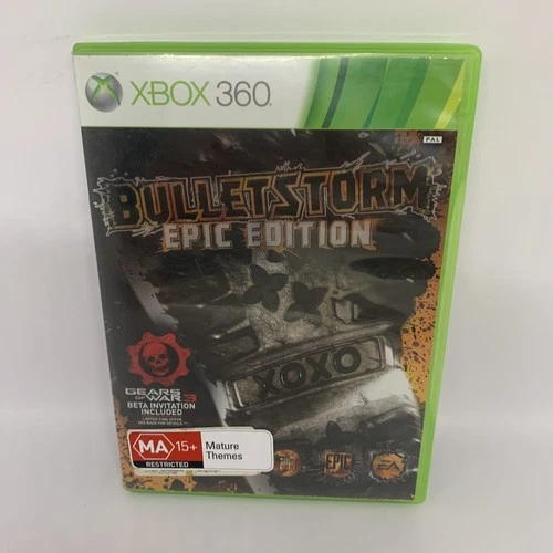 BULLETSTORM EPIC EDITION XBox 360 Complete PAL Game GOOD CONDITION Free Post