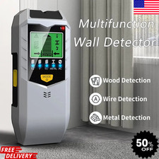 5-in-1 Electronic Wall Detector Stud Wood Metal Wire Finder Scanner