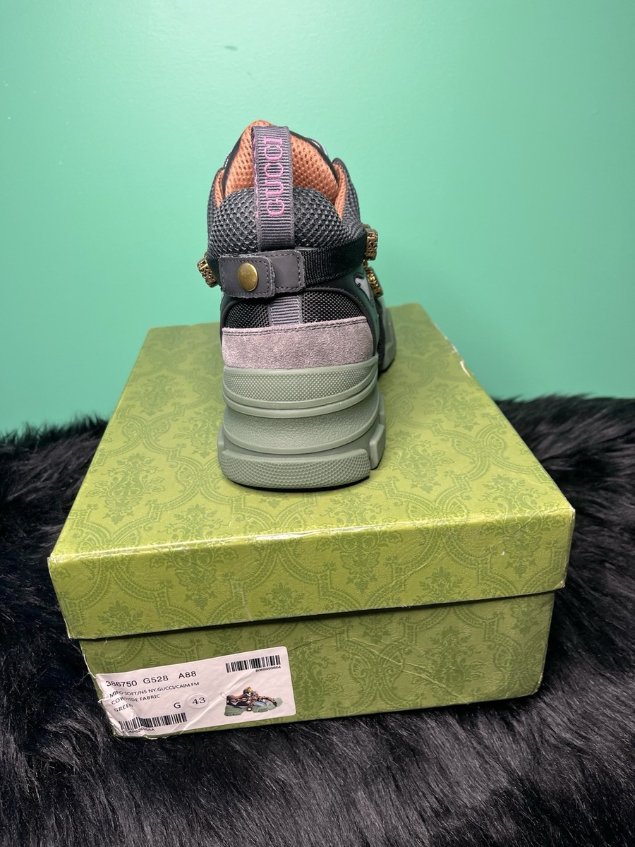 Gucci Flashtrek Green Unisex Size 9.5 | eBay