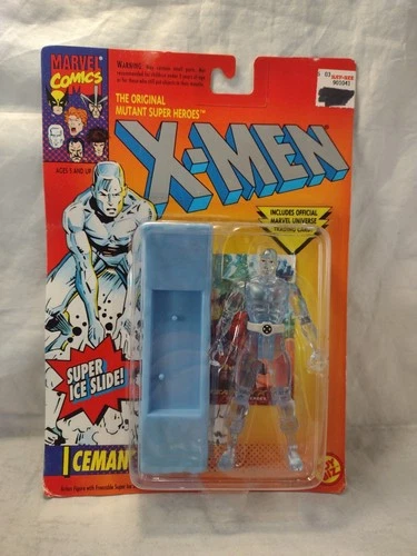 Iceman With Super Ice Slide X-Men Action Figure Vintage 1994 Toy Biz