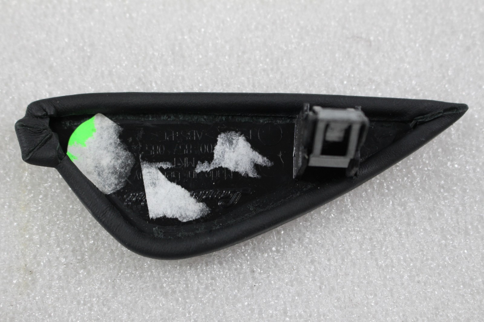 Lamborghini Gallardo, Dash End Trim Panel, Black, Used, P/N 400857085