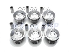 Jaguar Land Rover Oversized 0.25mm Piston With Rings 6pcs Aj126 3.0l V6 Sc