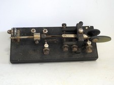FAIR CONDITION ELECTRIC SPECIALTY "CR SPEED KEY" SEMI-AUTOMATIC TELEGRAPH KEY