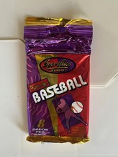 1994 Sportflics 2000 Major League Baseball Wax Packs Unopened 5 Packs
