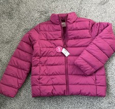 Childrens Place Dark Pink Puffer Jacket Coat Girls Size XxL 16 New