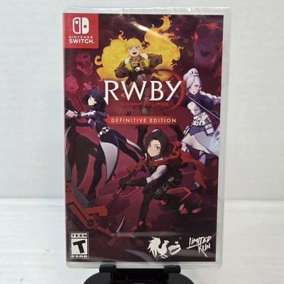 RWBY: Grimm Eclipse Definitive Edition Nintendo Switch Complete Limited Run