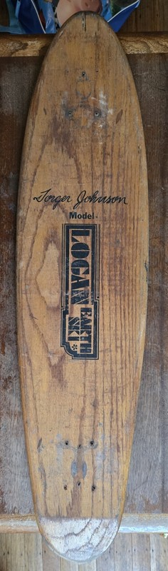 Vintage Skateboard Logan Earth Ski, Torger Johnson Model 1970’s