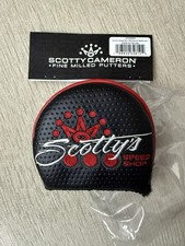 Scotty Cameron Black Scotty’s Speed Blur Mid-Round Mallet RH Putter Headcover