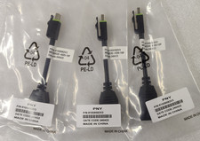 3x PNY Mini Display Port Male to Display Port Female Adapter Mini DP to DP - New
