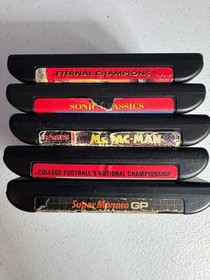 Sega Genesis Model 1 (MK-1601) Console Bundle 5 Games w Sonic Classics!