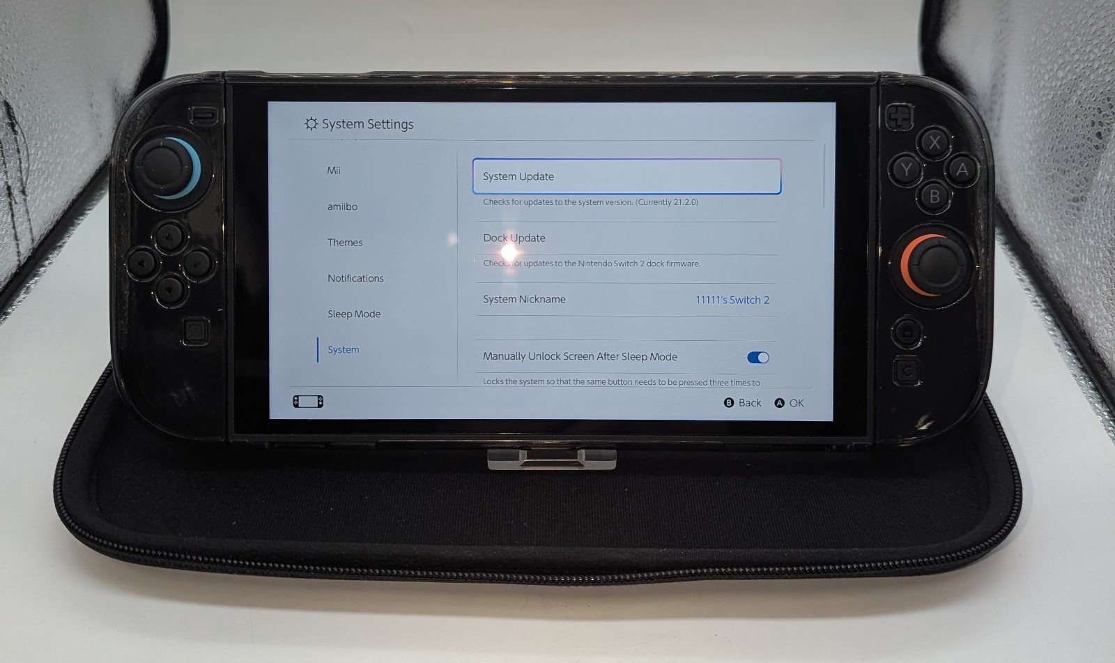 Nintendo Switch 2 256GB Console Black Dock Case Straps Tested Bundle (A) image 5