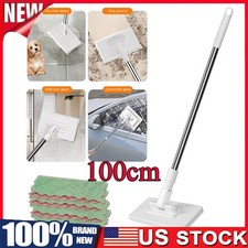 Snap Grip Mini Mop, No Wash Lazy Mops Wet and Dry, Zero Touch Mini Mop JQ