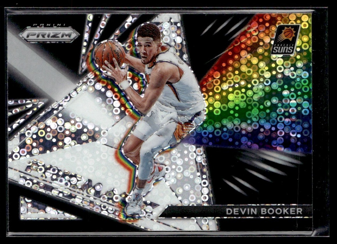 2021-22 Panini Prizm Prizmatic No Huddle Disco Devin Booker Phoenix Suns #20
