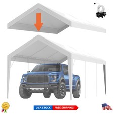 Teloia Tettoia 10x20 Installabile Senza Fatica - Impermeabile e Protezione UV