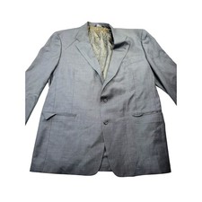 burberrys mens blazer size 48L COLOR GRAY