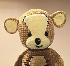 Handgehäkelter Tiger 35 cm Amigurumi Kuscheltier Unikat Geschenkidee