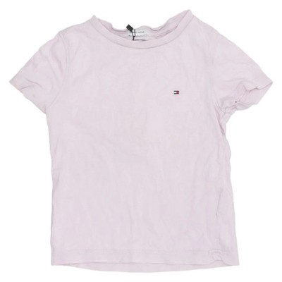 Tommy Hilfiger, T-shirt, Größe: 98, Pink, Baumwolle, Einfarbig, Mädchen #4nf
