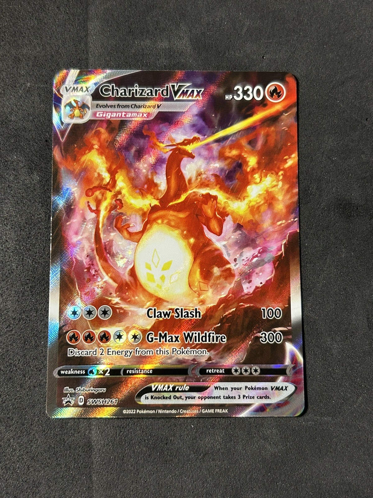 Charizard VMAX SWSH261 SWSH: Sword & Shield Promo Cards Holo