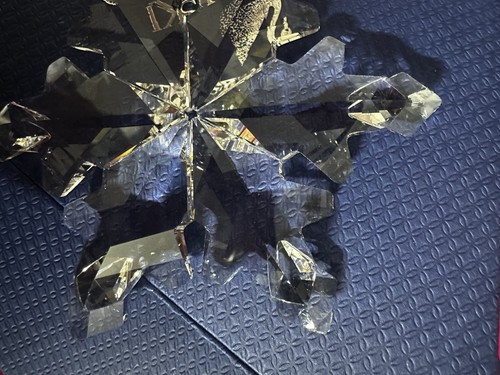 NIB Swarovski Annual Ed. 2012 Snowflake Large Crystal Ornament Damaged #1125019 - Picture 5 of 13