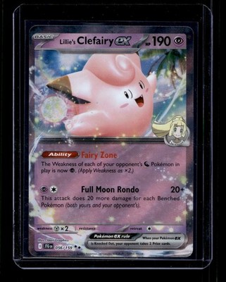 Pokemon Lillie's Clefairy ex - 056/159 - SV09: Journey Together