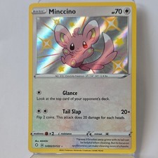 Pokemon Minccino SV093/SV122 Shining Fates: Shiny Vault Holo NM on eBay