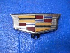 Cadillac Escalade 2019-2023 Oem Front Grille Emblem Badge W Camera Hole