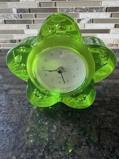 Vtg Y2K  Pop Plastic Lucite Green Bubble Flow...