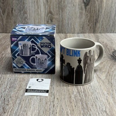 Doctor Who Disappearing Weeping Angel Mug DON'T BLINK New In Box -- SHIPS FAST