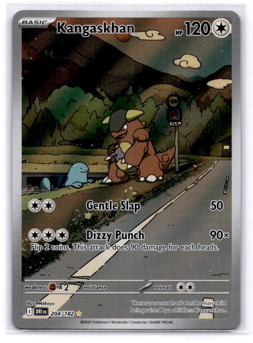 Kangaskhan - Illustration Rare SV10: Destined Rivals 204/182 LP-NM