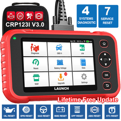 LAUNCH CRP123I V3.0 Automotive Scanner Engine ABS SRS TCM Diagnostic Tool SAS