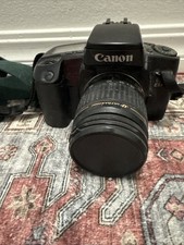 Canon EOS ELAN 35mm SLR Film Camera with Canon EF 35-80mm Lens