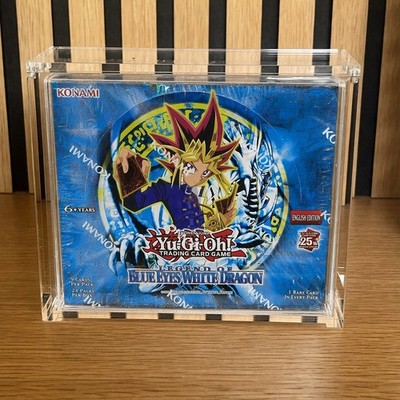 Premium Yu-Gi-Oh Booster Box Acrylic Display Case Protector Magnetic Fits Modern