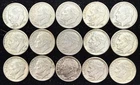 Lot of 15 Roosevelt Dimes - 90% Silver (1960 - 1964) 14 Denver Mint Marks!